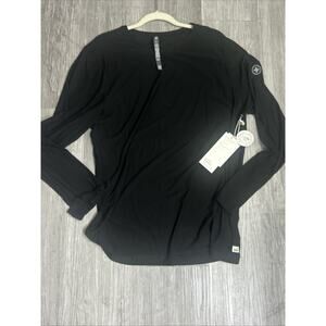 Vuori Long Sleeve Strato Tech Tee V178 (V178) - Size XL Black NWT